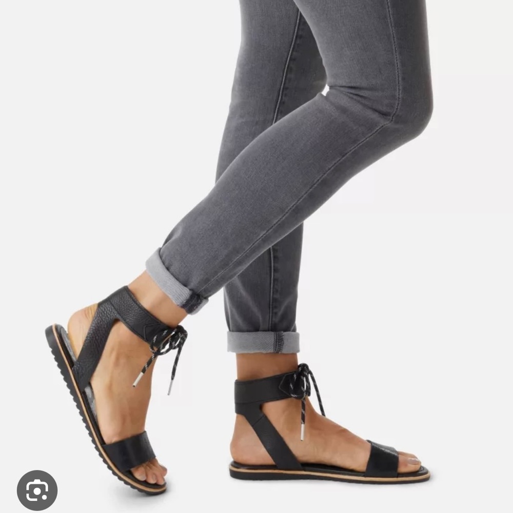 Sorry Ella Ankle Lace Sandal size 7.5